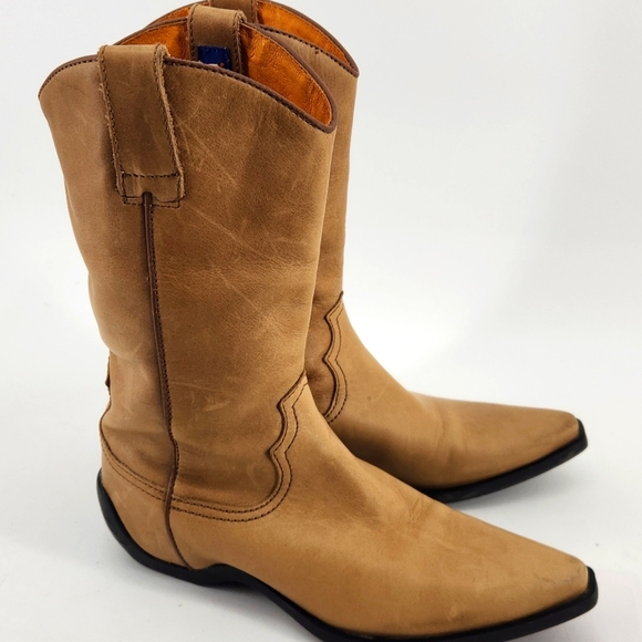 MAG Western Leather Boots - Picture 3 of 10